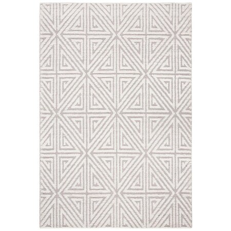 Safavieh 4 x 6 ft. Natural Fiber Hand Woven Rectanglar Rug Grey & Ivory NF556F-4